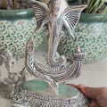 Antique Ganesh Statue on Stand