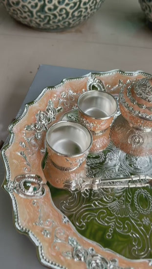 pooja thali with italian finish