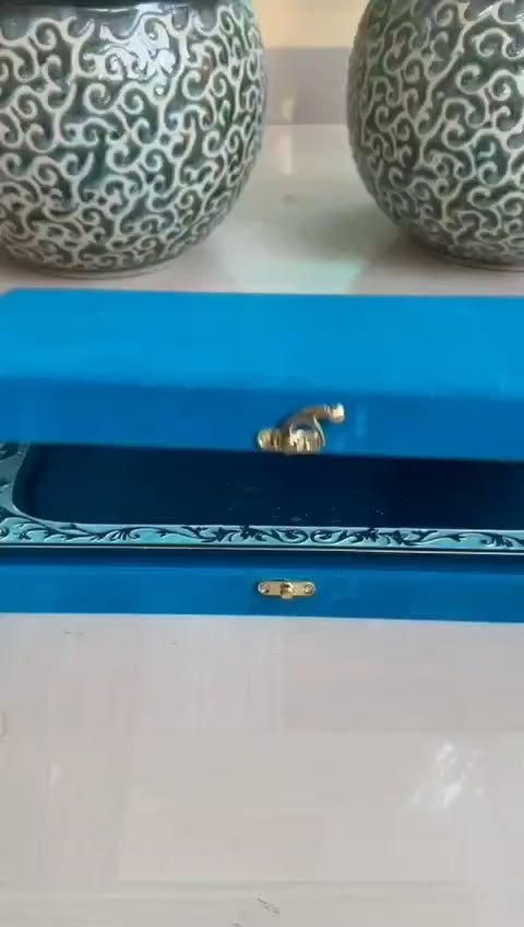 Brass Tray With Etching
